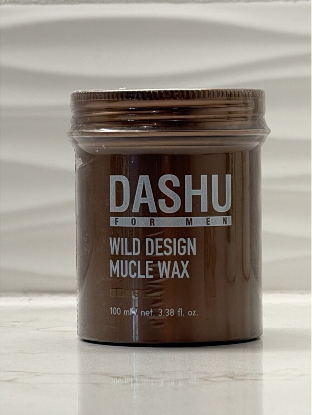 DASHU For Men WILD DESIGN MUSCLE WAX for Hair 100ml/3.38 oz - NEW/SEALED